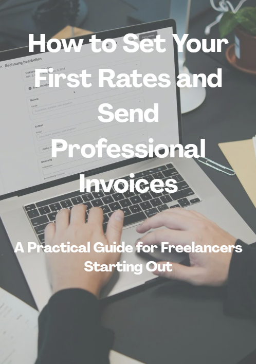 How to Set Your First Rates and Send Professional Invoices: A Practical Guide for Freelancers Starting Out